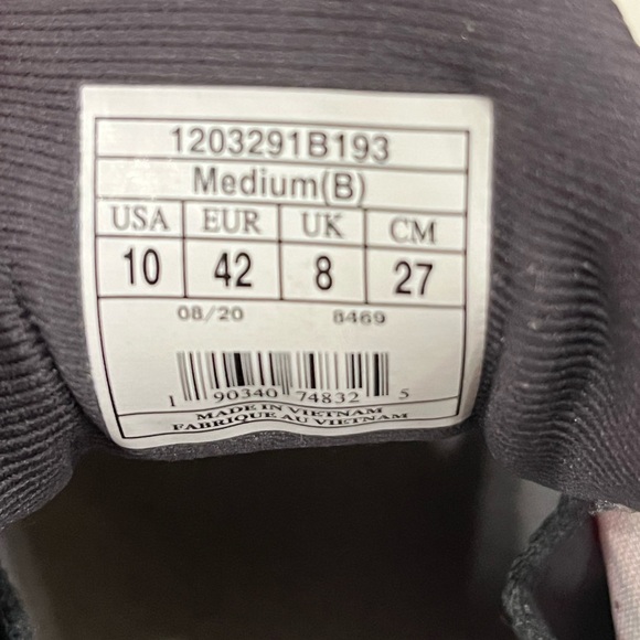 Brooks Adrenaline 21 White Blue Orange Running Shoes Sneakers Womens Size 10B - Picture 8 of 9